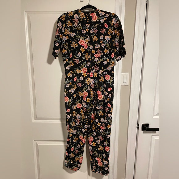 ZARA Floral Jumpsuit - Picture 3 of 5